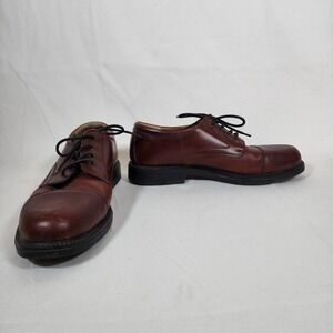 Cherokee Brand Brown Classic Leather Oxford Style Lace Up Shoes Mens US Size 11